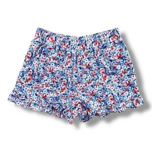 Janie & Jack | Floral Ruffle Hem Shorts (10 yrs)